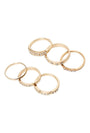 VERO MODA SEFRA 6 PACK RINGS